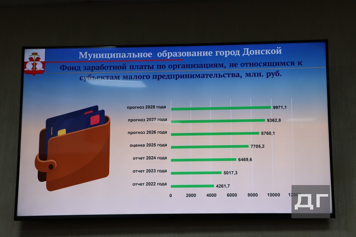 В Донском прошли публичные слушания по проекту городского бюджета