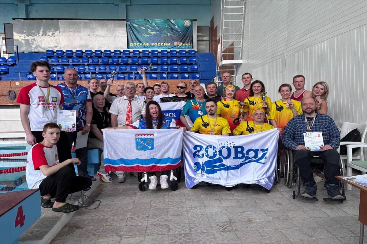 Тульские ветераны СВО - победители соревнований по парадайвингу Тульские ветераны СВО - победители соревнований по парадайвингу