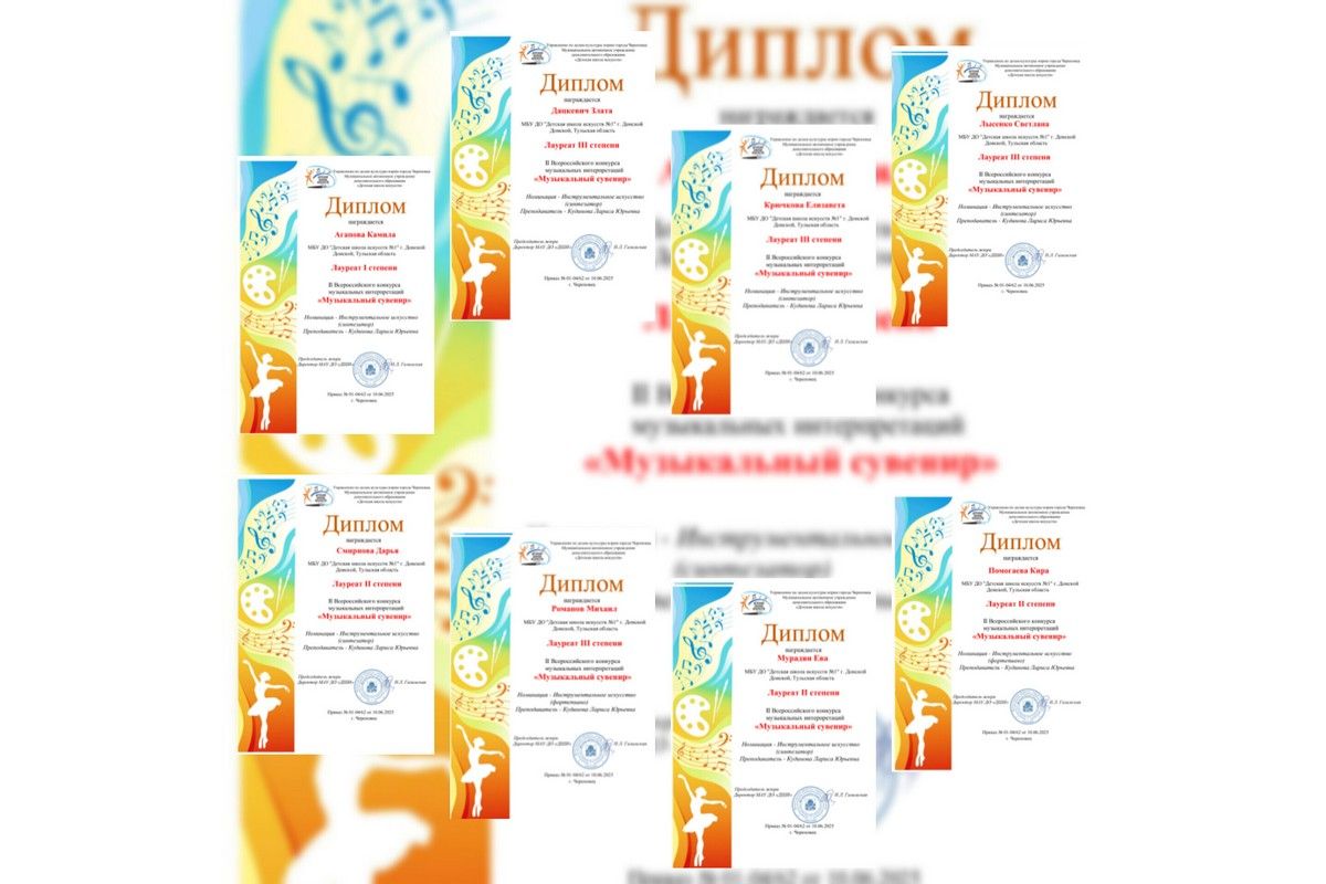 Юные донские музыканты стали лауреатами конкурса «Музыкальный сувенир» Юные донские музыканты стали лауреатами конкурса «Музыкальный сувенир»