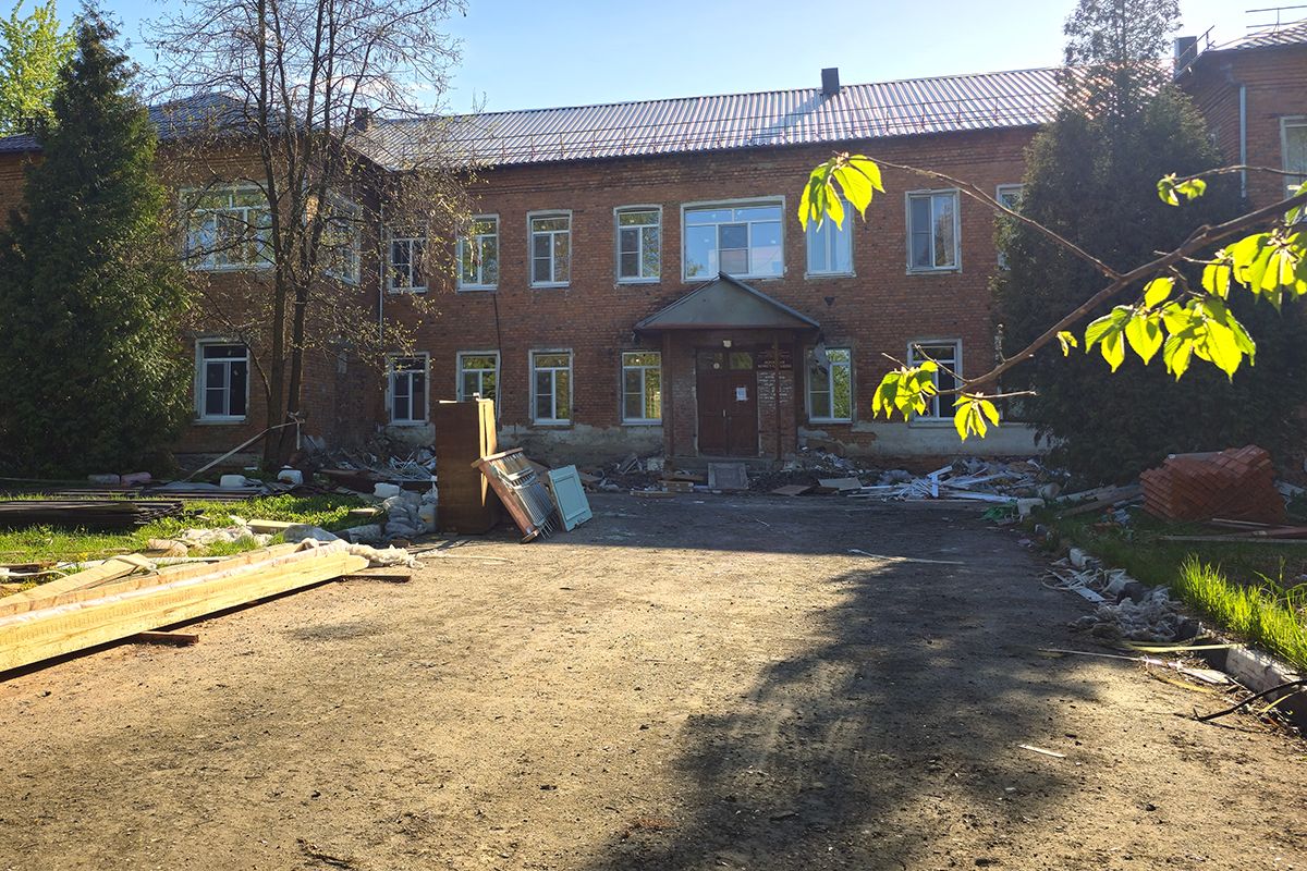 Ремонт женской консультации близится к завершению
