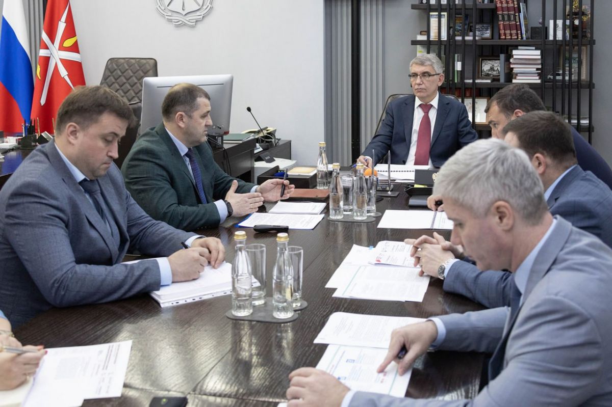 Дмитрий Миляев провел встречу с Александром Ильинским Дмитрий Миляев провел встречу с Александром Ильинским