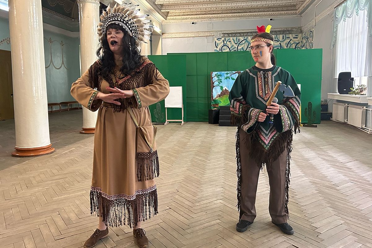 Донские школьники искали тотем радости Донские школьники искали тотем радости