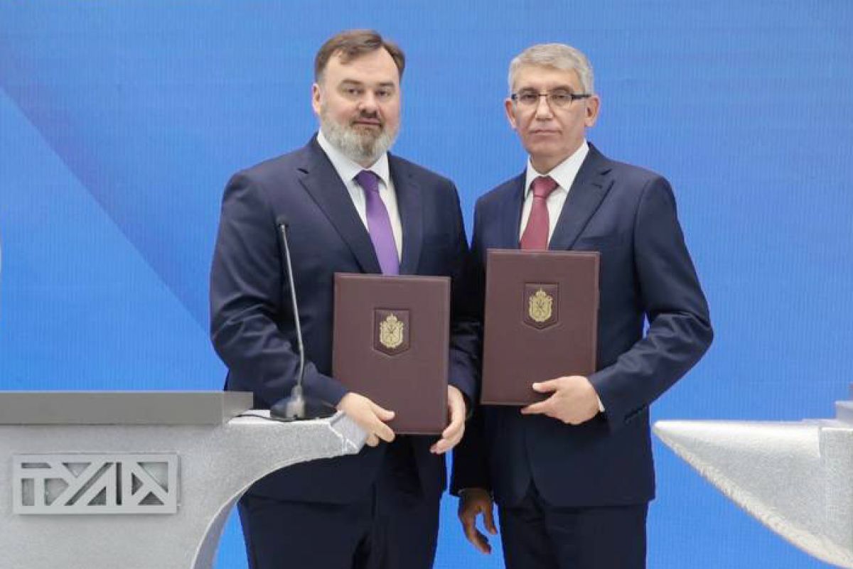 ПМЭФ-2025: Тульская область и президентская платформа «Россия – страна возможностей» заключили соглашение о сотрудничестве ПМЭФ-2025: Тульская область и президентская платформа «Россия – страна возможностей» заключили соглашение о сотрудничестве