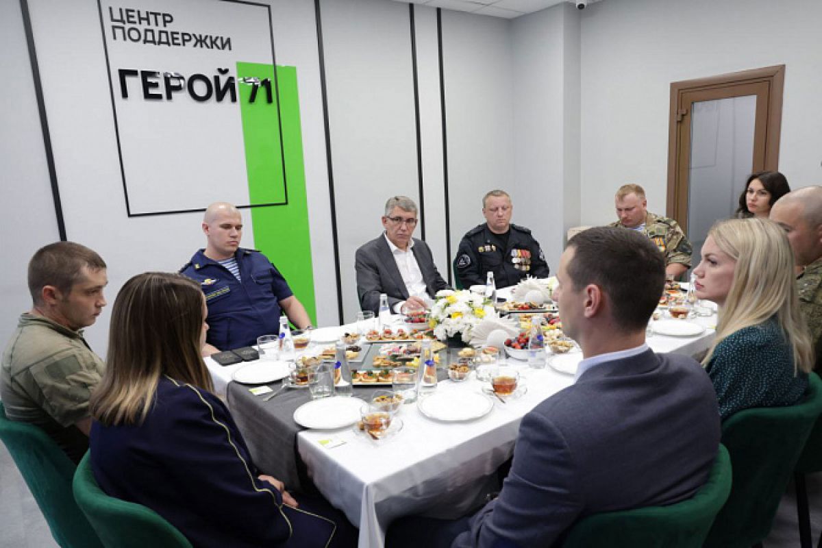 Дмитрий Миляев встретился с ветеранами и семьями участников СВО Дмитрий Миляев встретился с ветеранами и семьями участников СВО