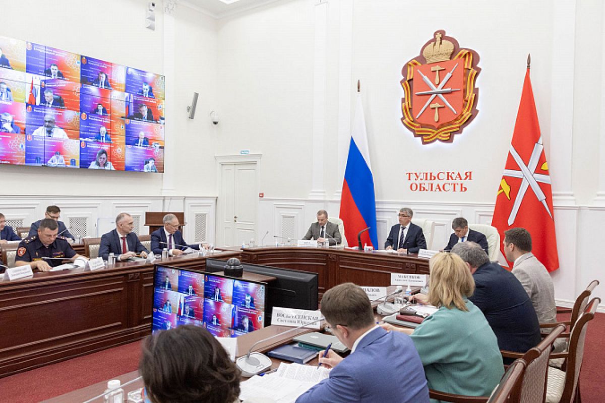 Дмитрий Миляев провел совместное заседание антитеррористической комиссии и оперативного штаба