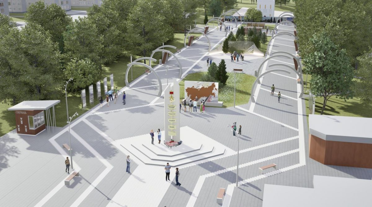 Тульская область восстановит в Мариуполе сквер Победы Тульская область восстановит в Мариуполе сквер Победы