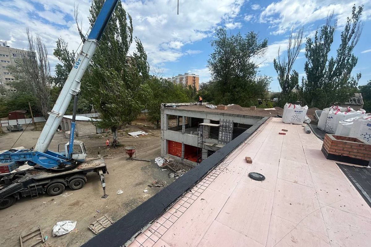 В Мариуполе продолжается восстановление реабилитационного центра силами тульских строителей В Мариуполе продолжается восстановление реабилитационного центра силами тульских строителей