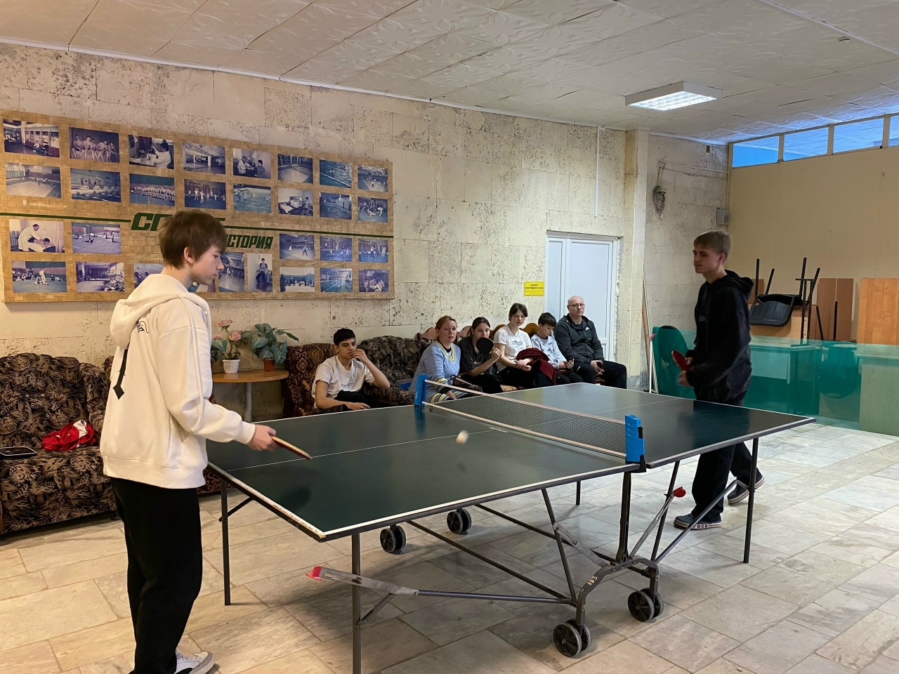 Среди школьников Донского прошли командные соревнования по настольному теннису