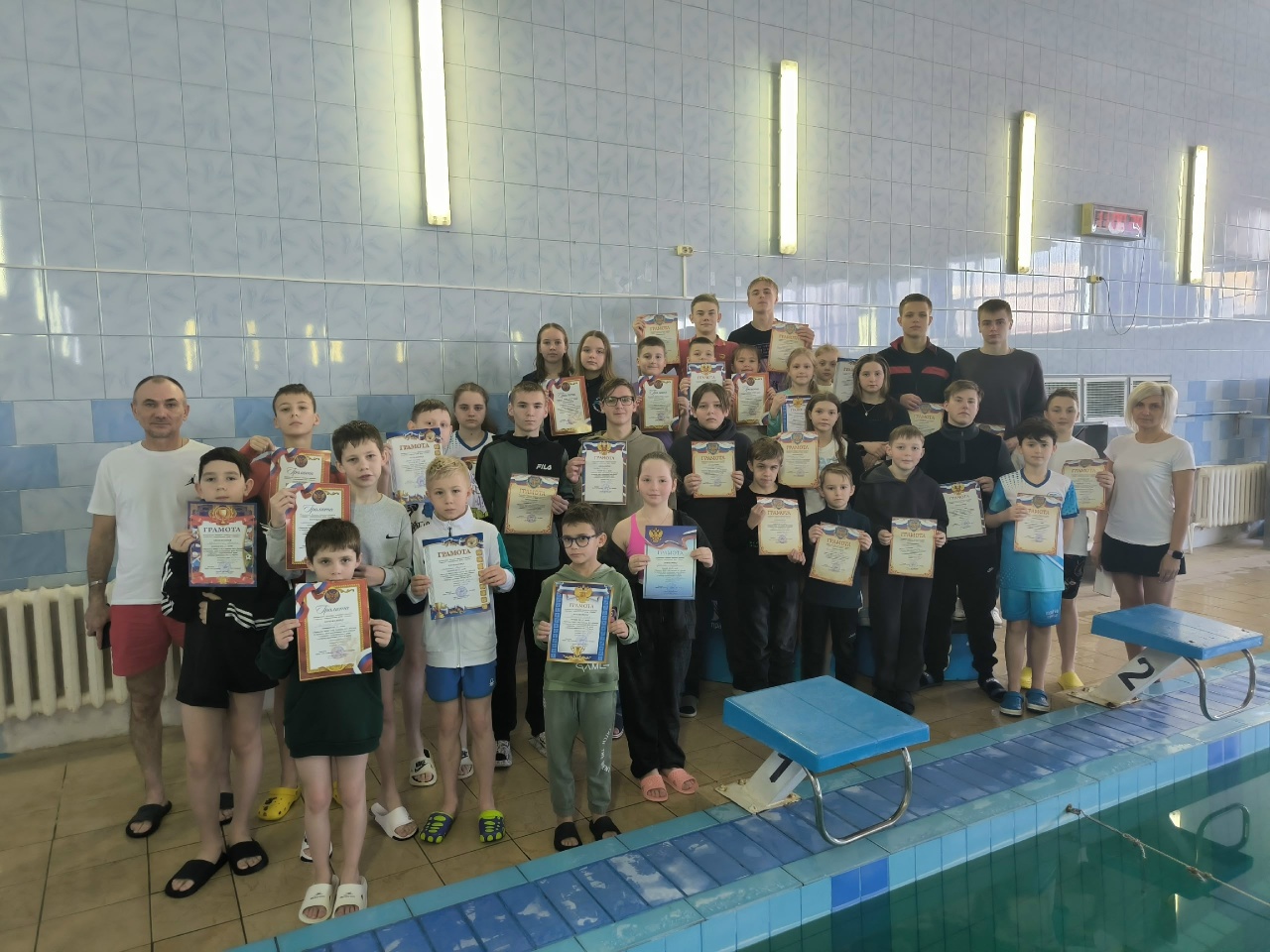 Дончане отлично выступили на соревнованиях по плаванию