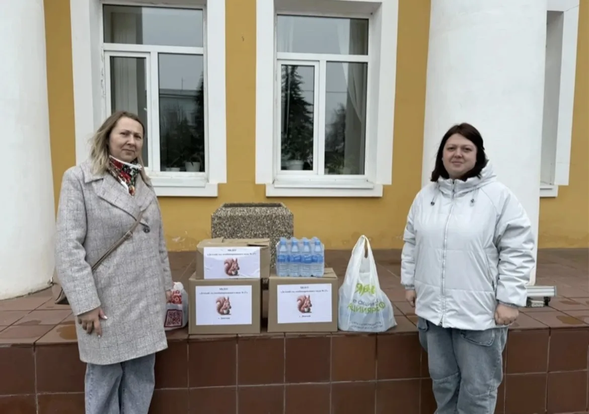 В Донском подготовили к отправке гуманитарный груз для детей ДНР