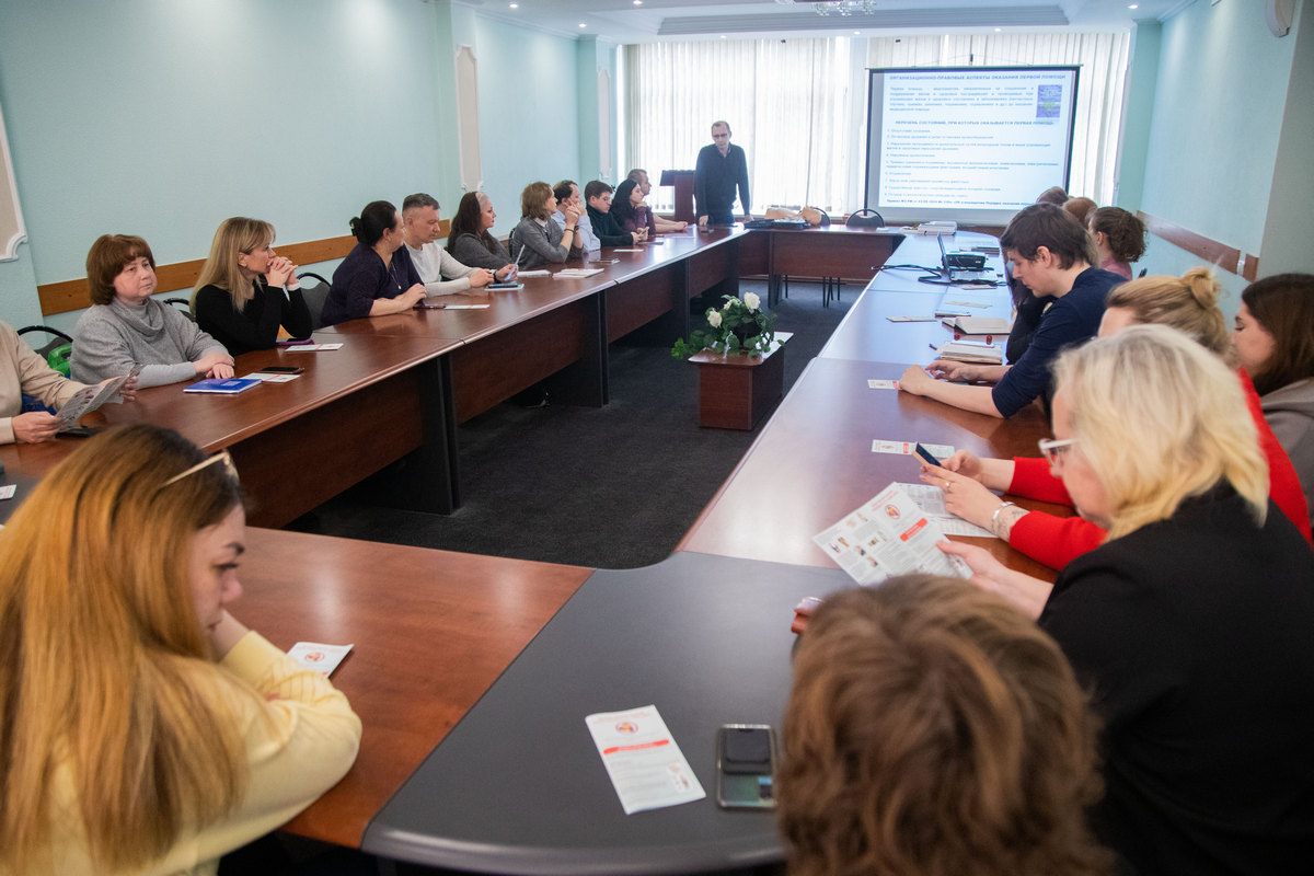 Журналисты информационного агентства «Регион71» прошли подготовку по оказанию первой помощи