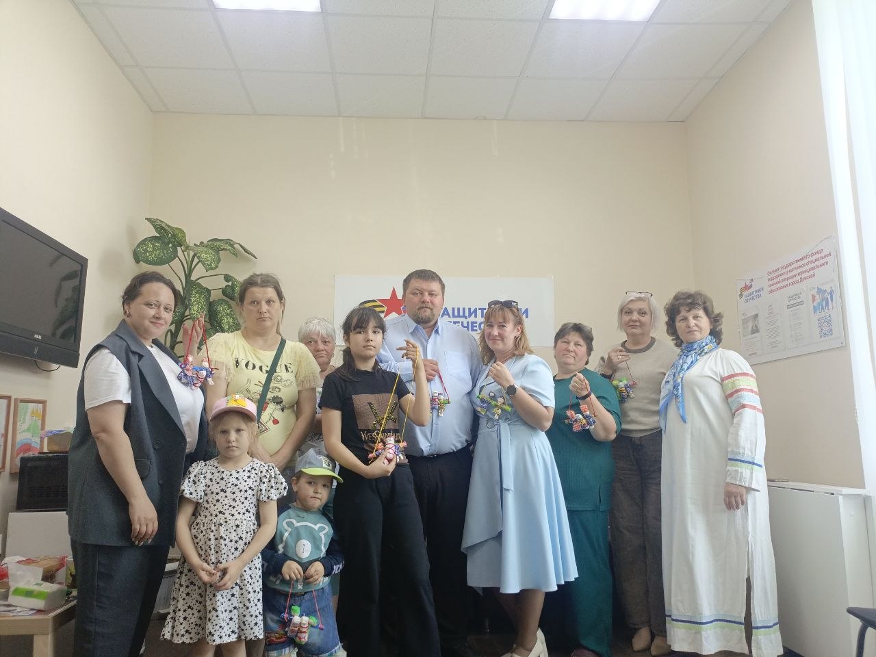 В Донском в День семьи прошел интересный мастер-класс
