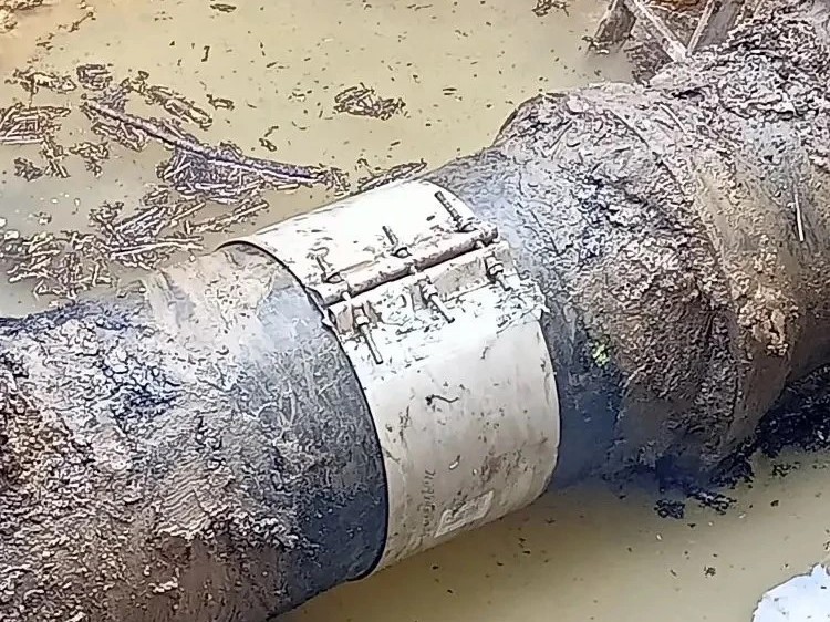 Ремонтные работы участка магистрального водовода в Донском завершены