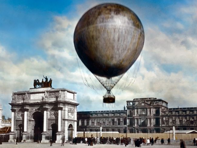221 год назад в России состоялся первый полет на воздушном шаре