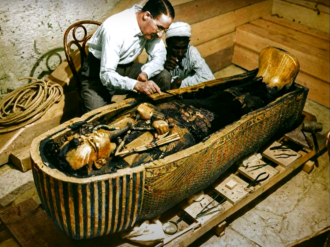 101 год назад экспедиция Говарда Картера нашла каменный саркофаг фараона Тутанхамона