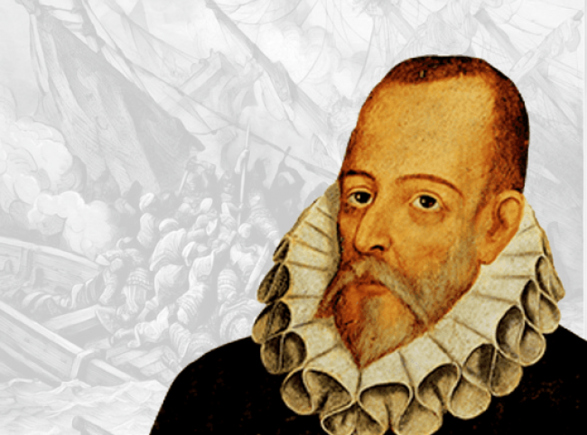 452 года назад в битве при Лепанто был ранен Мигель де Сервантес 452 года назад в битве при Лепанто был ранен Мигель де Сервантес