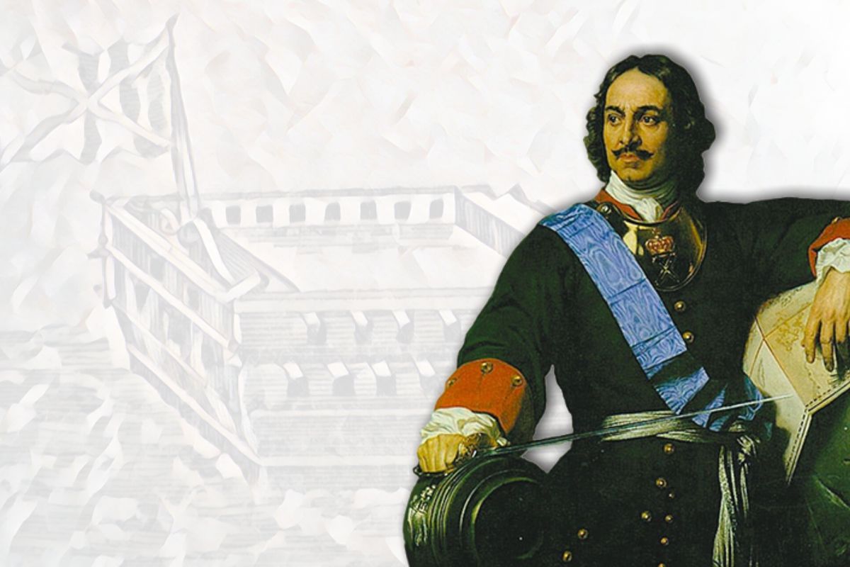 319 лет назад со стапелей петербургской верфи сошел первый русский корабль-прам