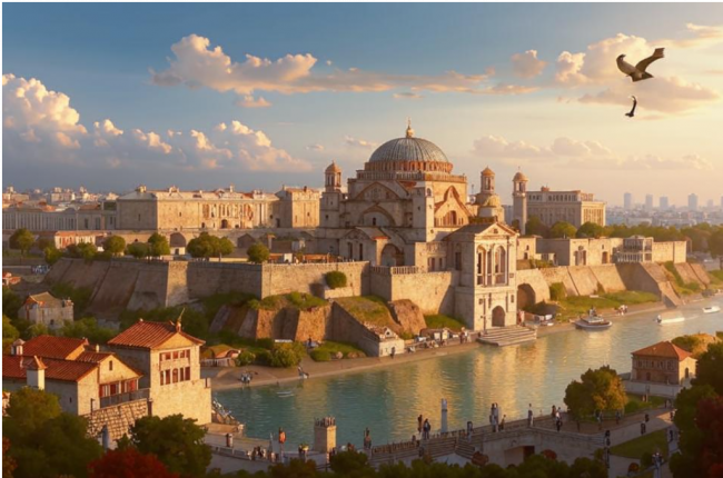 1698 лет назад был основан Константинополь