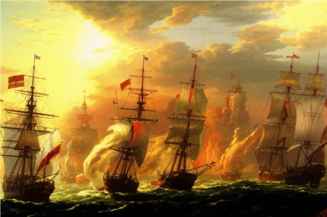 254 года назад победой русского флота завершилась Чесменская битва