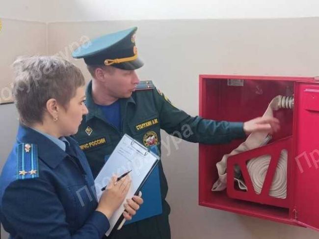 Прокуратура Плавского района провела проверку исполнения законодательства о противопожарной безопасности