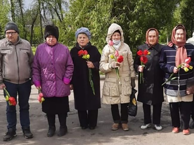 Дончане старшего поколения приняли участие в праздничных мероприятиях