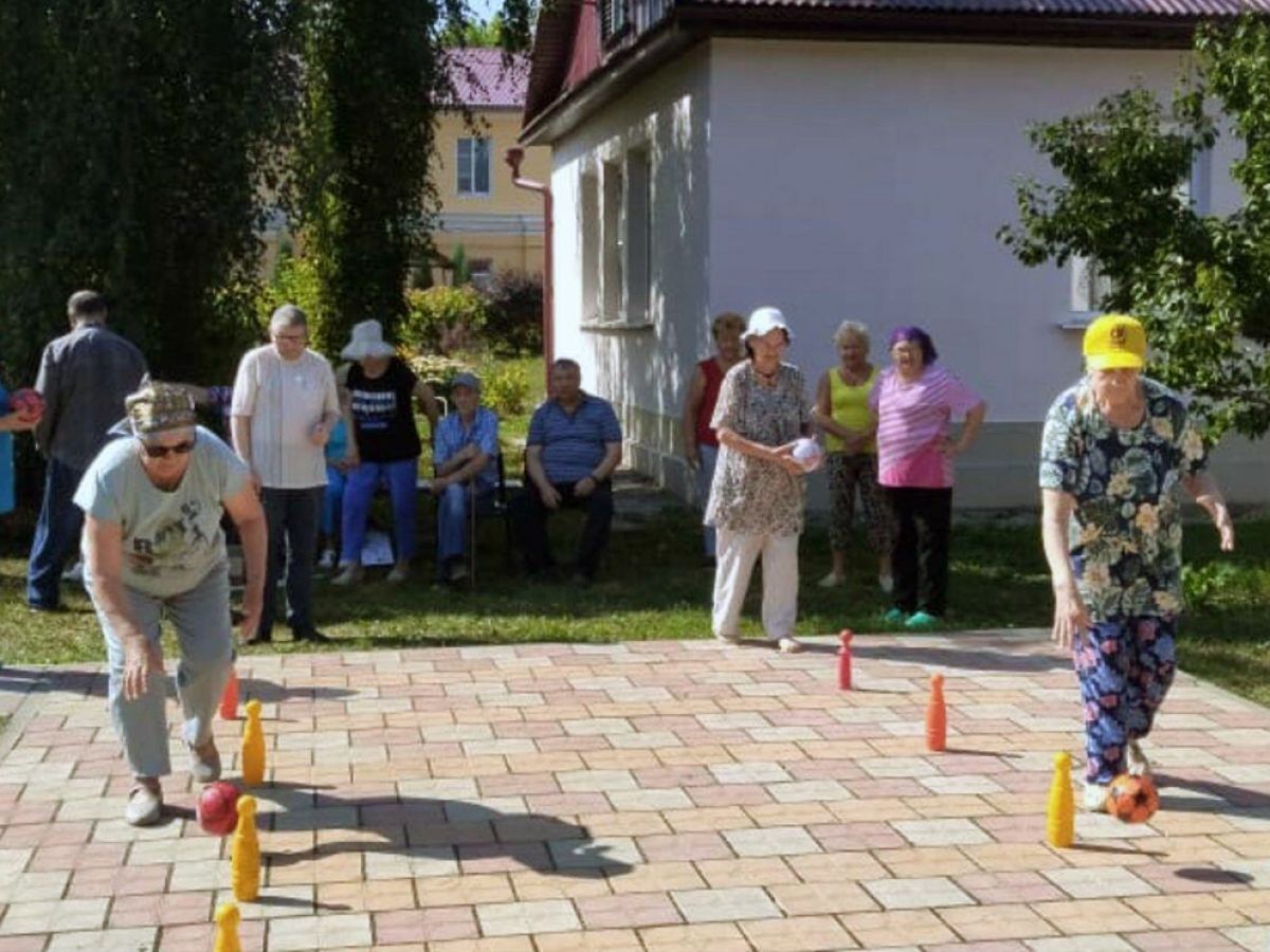 Дончане старшего поколения активно позанимались спортом