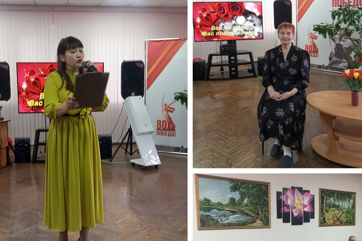 Сотрудники Дома культуры имени Островского поздравили пожилую именинницу Сотрудники Дома культуры имени Островского поздравили пожилую именинницу