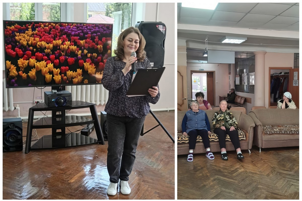 Пожилым дончанам рассказали о пользе смеха для здоровья Пожилым дончанам рассказали о пользе смеха для здоровья