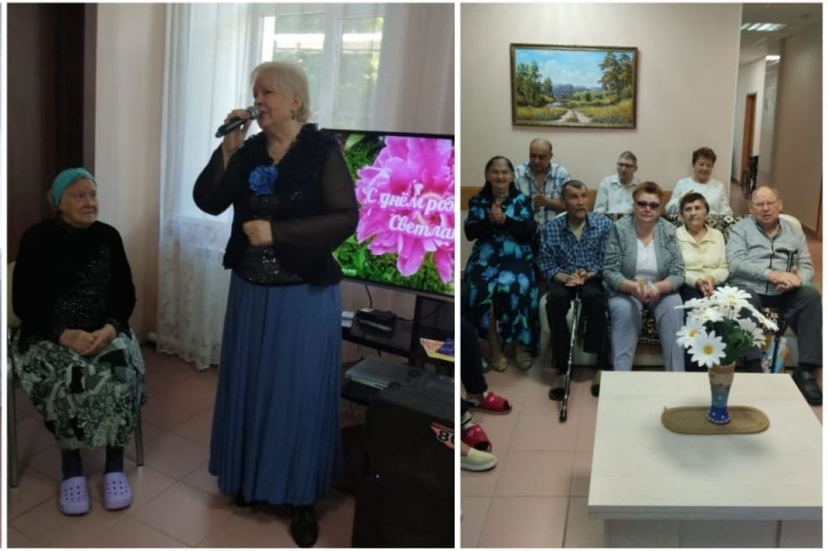 Пожилые дончане устроили прекрасный праздник для 88-летней именинницы Пожилые дончане устроили прекрасный праздник для 88-летней именинницы