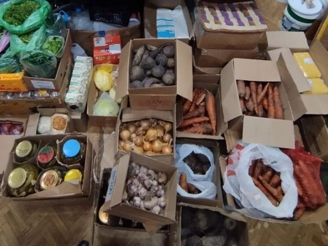 Жители Тепло-Огаревского района собирают продукты для приготовления сублимированных супов