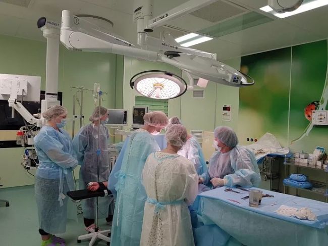 Тульские врачи провели в перинатальном центре уникальную операцию