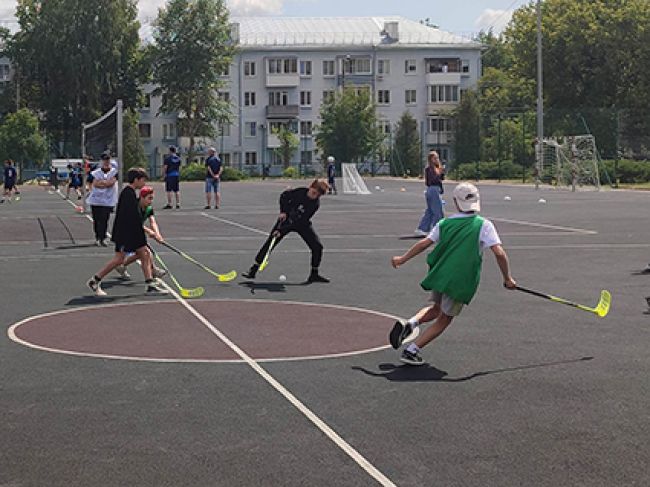 Донские хоккеисты приняли участие в турнире по флорболу