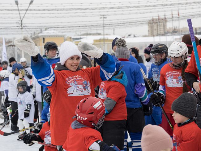 Год семьи в Тульской области открыли спортивным праздником