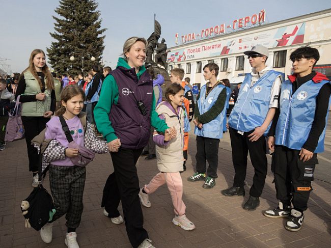 Тула продолжает оказывать помощь белгородским детям