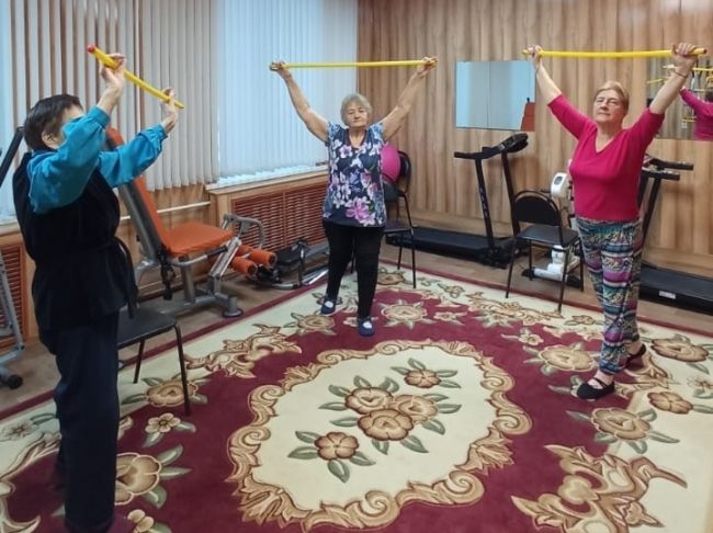 Лечебная гимнастика для бодрости и здоровья пожилых дончан