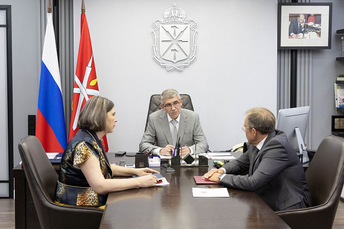 Дмитрий Миляев встретился с новым руководителем Приокского межрегионального управления Росприроднадзора Дмитрий Миляев встретился с новым руководителем Приокского межрегионального управления Росприроднадзора