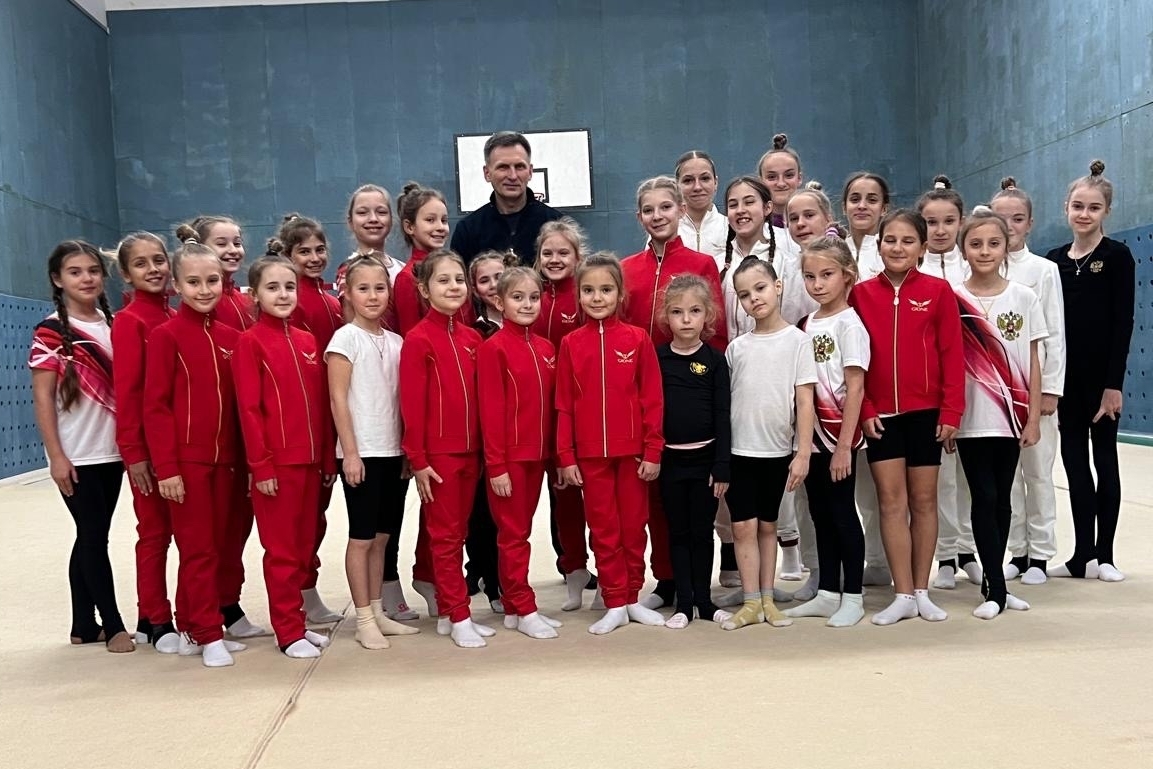 Юные гимнастки выполнили нормативы ГТО Юные гимнастки выполнили нормативы ГТО