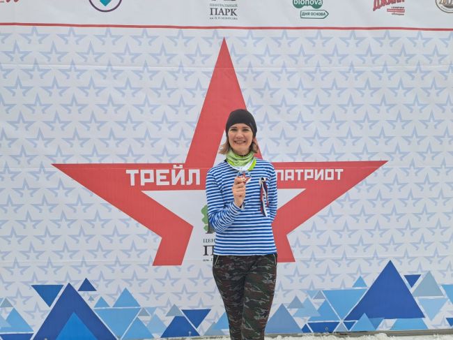 Дончанка приняла участие в забеге «Я – Патриот»
