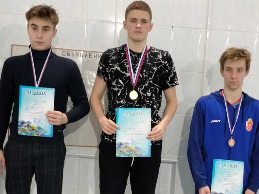 Дончанин стал победителем на Чемпионате и Первенстве Тульской области по плаванию