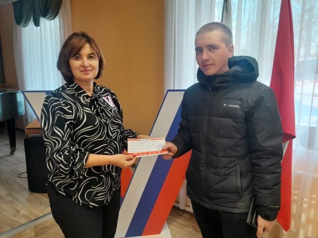 Никита Баринов впервые принял участие в выборах