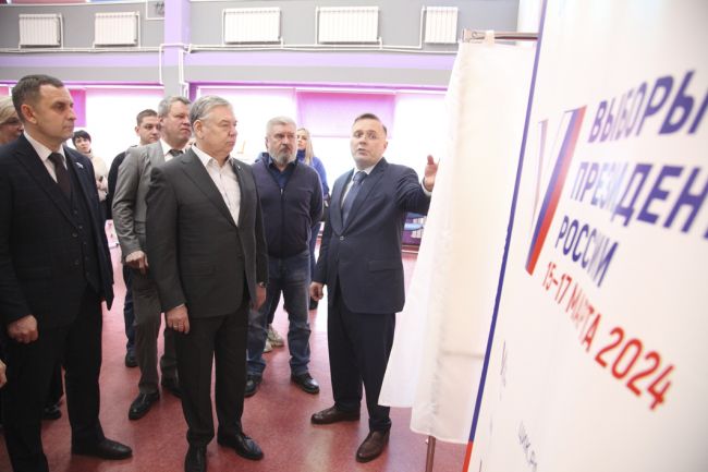 В Туле презентовали модельный избирательный участок на выборах Президента России