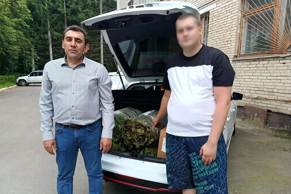 Очередная партия гуманитарной помощи отправилась нашим бойцам в зону СВО