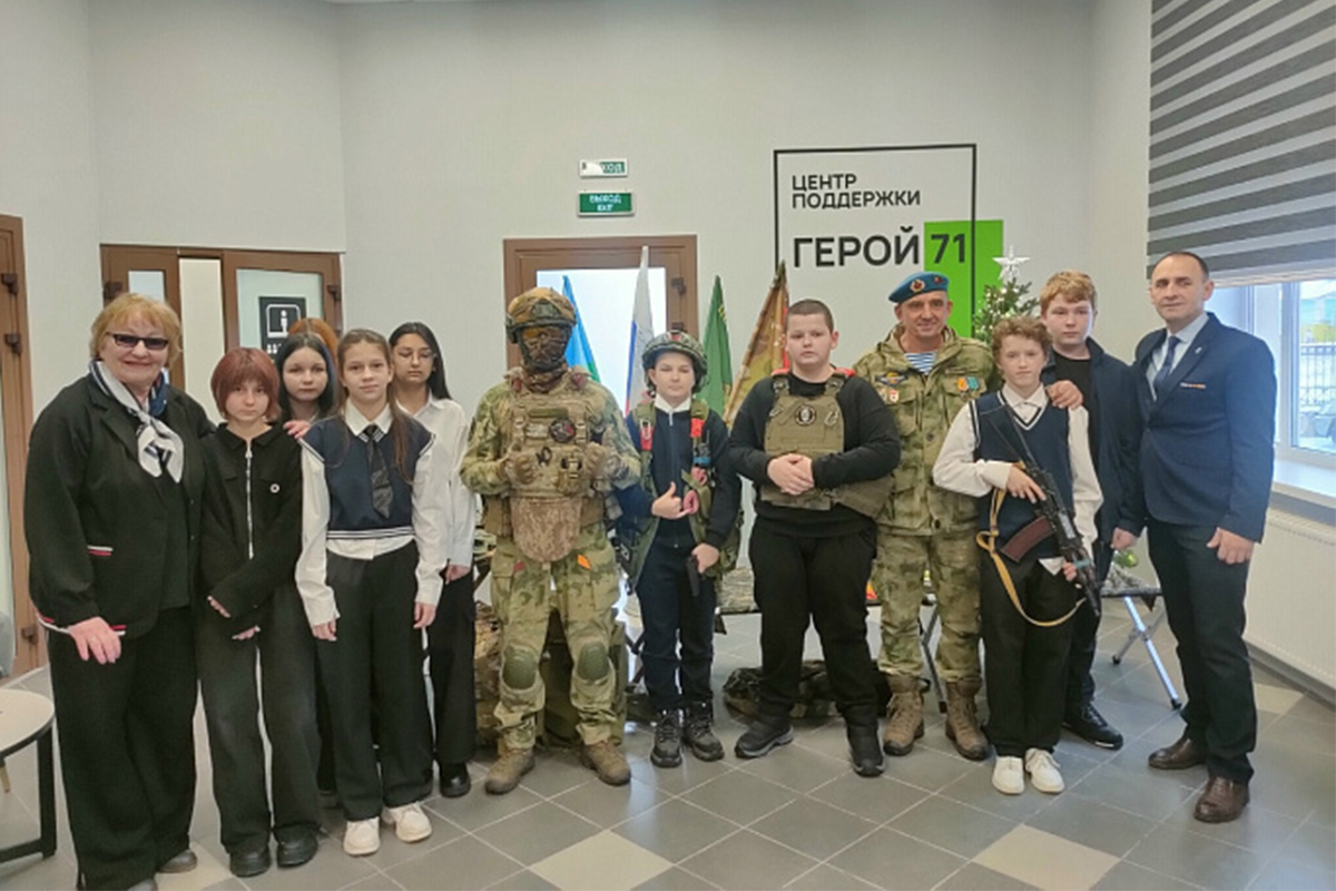 Школьники ознакомились с направлениями работы Центра «Герой 71»