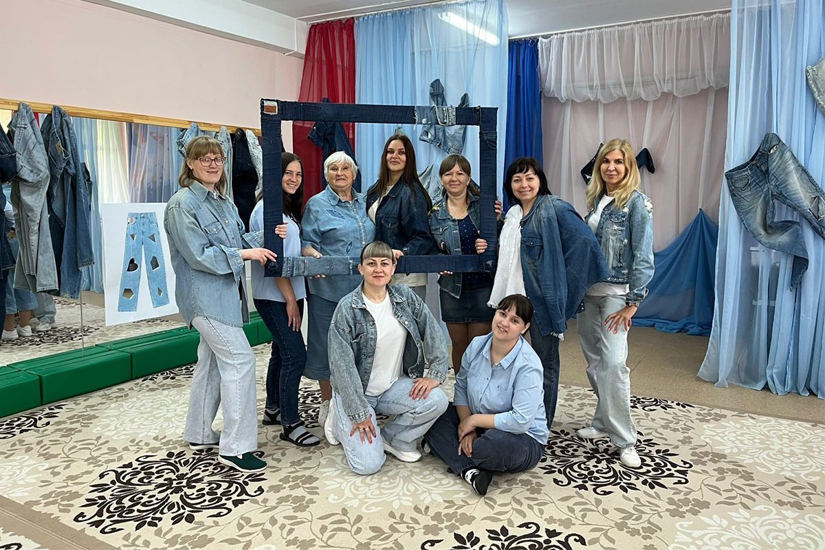 В детском саду села Воскресенское состоялся джинсовый день