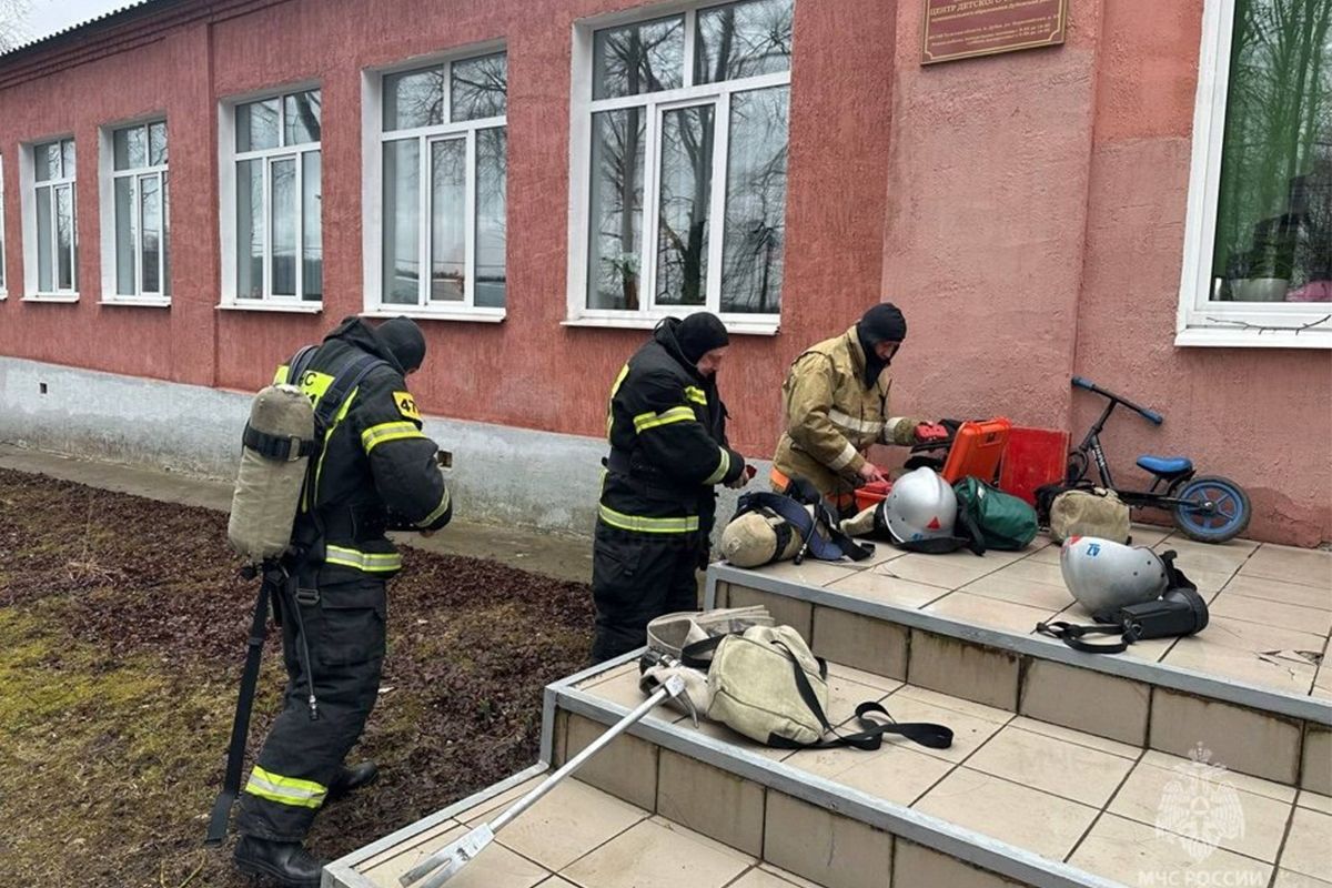 В Центре детского творчества Дубны спасатели провели учения