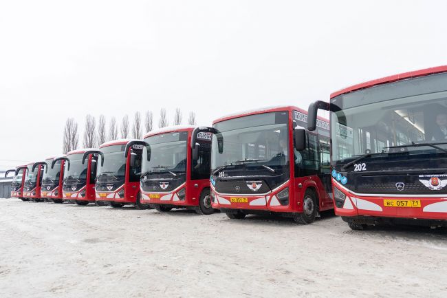 В Тульскую область поступили новые автобусы
