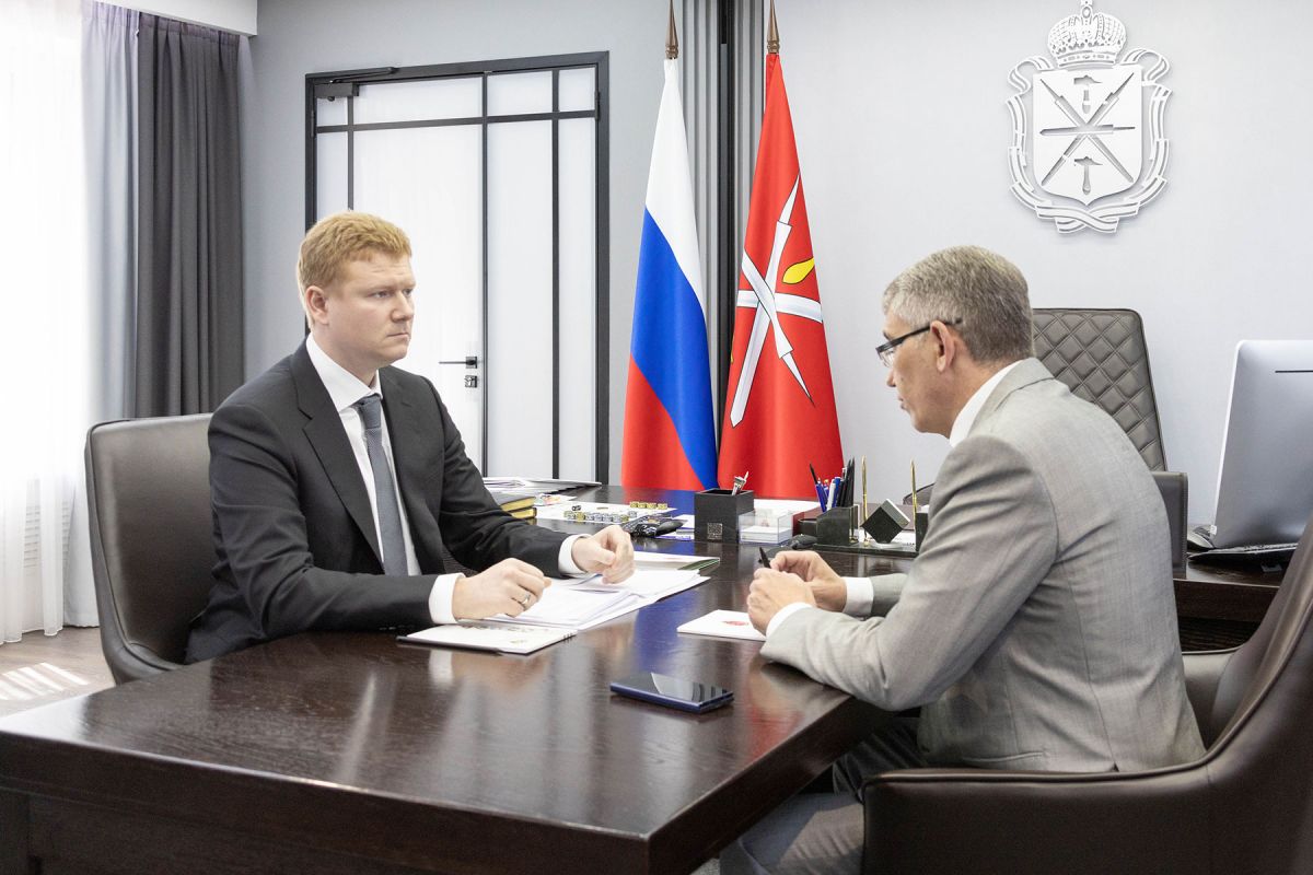 Дмитрий Миляев встретился с заместителем министра спорта РФ Александром Никитиным