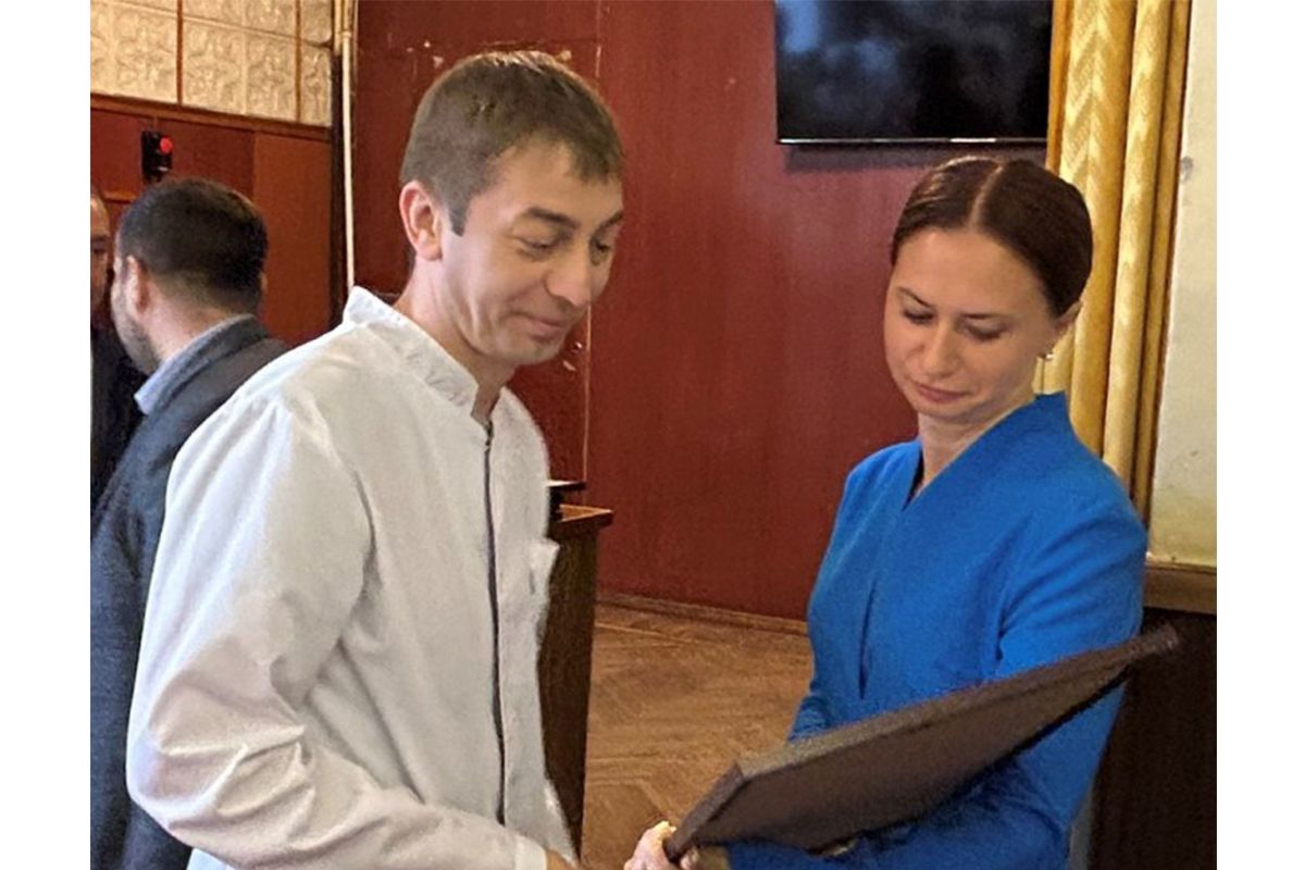 Дарья Герасимова – о врачах госпиталя: «Вы возвращаете в строй наших ребят» Дарья Герасимова – о врачах госпиталя: «Вы возвращаете в строй наших ребят»