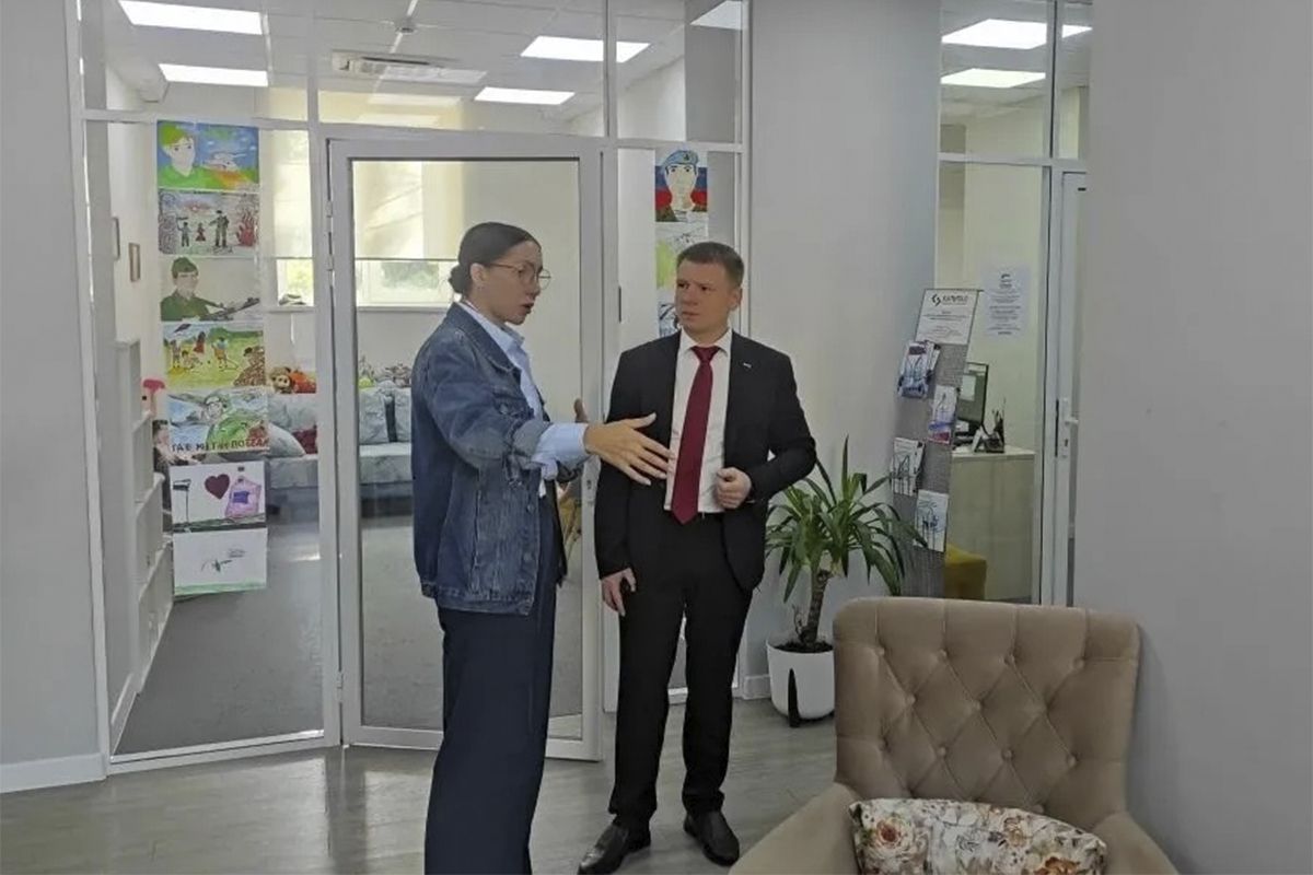 Александр Головин встретился с руководителем регионального филиала фонда «Защитники Отечества»