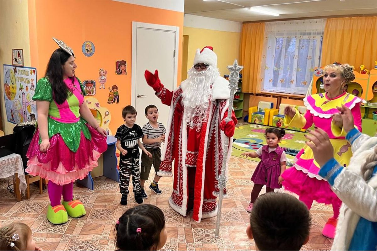В Дубенском районе отметили День рождения Деда Мороза